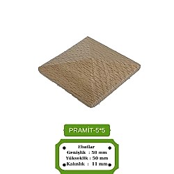 Pramit 5*5 Ahşap Kayın Pramit
