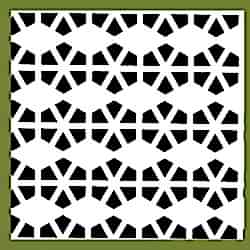 Mdf Seperatör 3 mm Bakü 70*170 Cm Beyaz