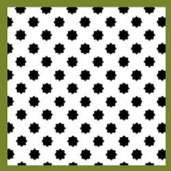 Mdf Seperatör 3 mm Yıldız 70*170 Cm Beyaz