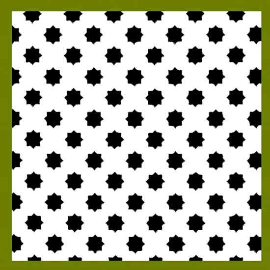 Mdf Seperatör 3 mm Yıldız 70*170 Cm Beyaz